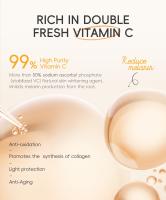 LAIKOU Serie de vitamina C, conjunto de productos para el cuidado de la piel, conjunto de 5 piezas para el cuidado de la piel, limpiador, esencia de tóner, crema para ojos y crema facial - details 16