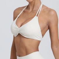 Camiseta sin mangas de Yoga con doble botón ajustable para mujer, Top deportivo ajustado y transpirable, sujetador de gimnasio para correr al aire libre de secado rápido - details 2