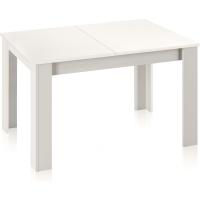 Mesa de Comedor Extensible Diseño Rectangular Danna Acabado en Blanco Artik y Roble Canadian - details 32
