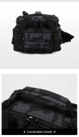 Molle táctico militar de gran capacidad para senderismo, funda para caña de pescar, mochila para hombre, bolsos de hombro para acampar al aire libre - details 13
