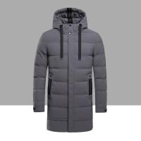 Chaqueta de algodón de fibra larga para hombre, chaqueta informal cálida de invierno para hombre, ropa de moda para hombre, chaqueta de plumón - details 4