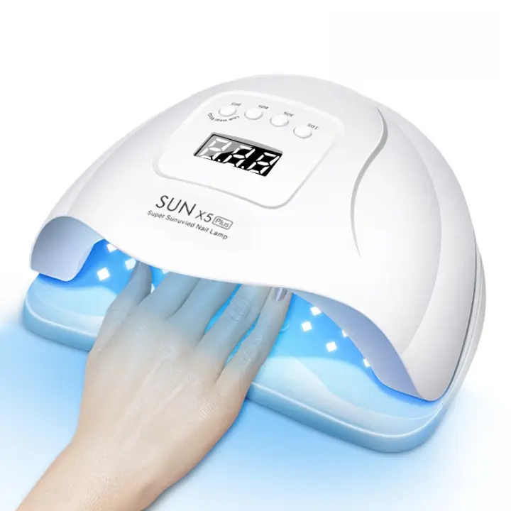 Secador de lámpara LED UV para curar todos los esmaltes de uñas de Gel con detección de movimiento, herramienta de salón de manicura y pedicura - 1