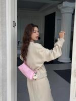 Bolso Baguette de cuero genuino a la moda para mujer, nuevo bolso de hombro informal que combina con todo - details 9