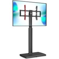 Soporte TV de Madera con Base Ajuste de Altura, Giro, Gestión de Cable para Pantallas de 32 a 70 Pulgadas - details 0