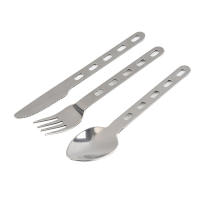 Set de Cuchillo de Acero Inoxidable Ultra Ligero 3Pcs para uso Doméstico Viaje Camping Picnic Juego de Cubiertos - details 2