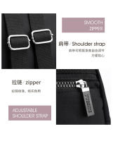 Mochila bolso de nylon para mujer nueva mochila simple de moda mochila pequeña de viaje de ocio para mujer - details 15
