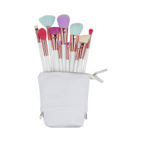 Ilū Pinceles de maquillaje 11 piezas + Case Set Multi Color - set de bruchetas - details 1