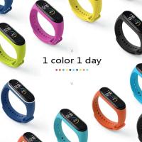 Aplicable a 6 5 Miband 4 Pulsera de silicona Mi Band 7 3 Correa de repuesto para reloj inteligente - details 0