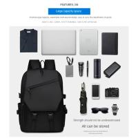 Mochila de ordenador de gran capacidad para hombres de negocios, Mochila para estudiantes, Mochila para el Campus Simple e informal - details 6