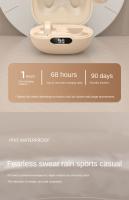 Auriculares de conducción de alta calidad, audífonos inalámbricos con Bluetooth, micrófono HiFi, Música, Envío gratuito - details 14