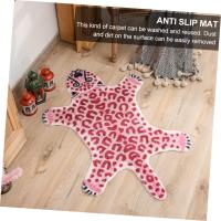 1 alfombra con diseño de león, alfombra de piel de animal, alfombra de entrada para el baño, alfombra de felpa, felpudo para el hogar, alfombra con estampado de animales, alfombra para el suelo - details 3
