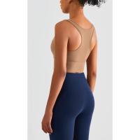 Sujetador sexy para mujer, sujetadores elásticos para gimnasio y yoga, top corto, ropa elástica, ropa interior deportiva para mujer - details 12