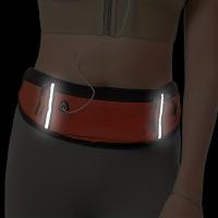 Sports Canvas Belt Bag, Reflective Running Waist Bag, Lightweight Invisible Phone Purse - details 6