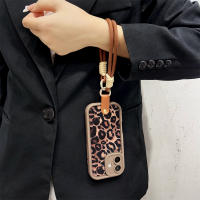 Funda de Teléfono con Correa de Leopardo para iPhone Protección Elevada para Cámara Fácil de Llevar - details 2