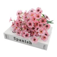 Ramo de flores artificiales de plástico para Decoración de mesa, flores falsas para jardín, porche, ventana, habitación del hogar, bricolaje - details 2