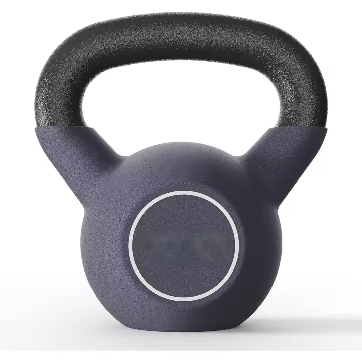 Pesa Rusa, Kettlebell Hierro Fundido 4-16 kg con Revestimiento de Neopreno para fisicoculturismo y Entrenamiento con Pesas - 1