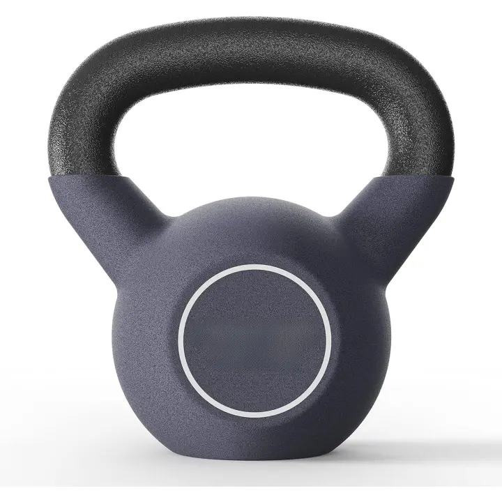 Pesa Rusa, Kettlebell Hierro Fundido 4-16 kg con Revestimiento de Neopreno para fisicoculturismo y Entrenamiento con Pesas - 1