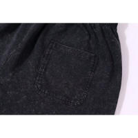 Pantalones Cortos de Logo Bordado de Stone Island Verano Pantalones Deportivos Casuales para Hombres, Cinco Bolsillos, Algodón Desgastado y Tendencia - details 3
