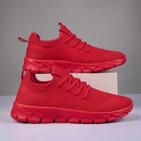zapatos informales Unisex a la moda, calzado ultraligero de talla grande, zapatillas cómodas antideslizantes para exteriores, zapatos de malla transpirable para hombres - details 17