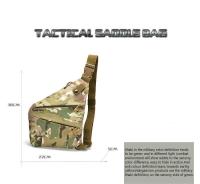Bolsa de pecho para hombre, bolsa de almacenamiento táctica de camuflaje, billetera antirrobo para deportes al aire libre, bolsa para pistola de bicicleta, paquete informal para ciclismo - details 1