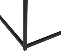 Mesa de Balcón Baja de Sofá Natural y Negro 100x36x50 CM Ideal para Salón, Comedor, Oficina - details 18