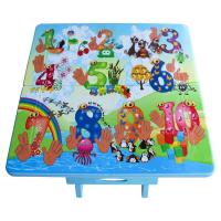 Fabricante de mesa de camping plegable de plástico para niños. - details 1