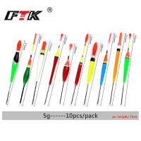 10 Uds. Flotador De Madera De Balsa, Accesorios De Pesca Vertical - details 1