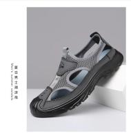 Baotou Sandalias antideslizantes transpirables para hombre, zapatos deportivos de malla ligeros y cómodos para caminar al aire libre en verano - details 7