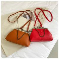 Nueva Bolsa de Concha 2025 Patrón de Lichi, Clip de Cadena, Bolso de Mano para Mujeres Sencillas - details 48