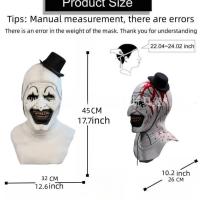 Disfraz de Cosplay de Art The Clown de la Película Terrifier 2, Mono, Disfraces de Halloween, Máscara para Hombres y Mujeres - details 8