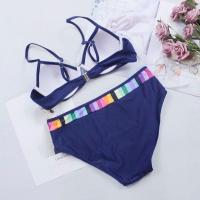 Conjunto de Bikini de 2 piezas para mujer, Bañador estampado, traje de baño de realce, ropa de playa - details 6