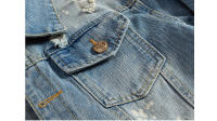 Chaqueta vaquera para hombre, moda primavera-otoño, estilo motero de algodón Retro - details 6