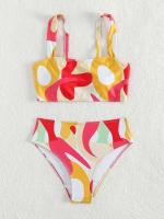 Bikini de cintura alta, Tre 2025 para mujer, conjunto de Bikini Bandeau Sexy para mujer, Tre de natación de playa brasileño para mujer - details 21