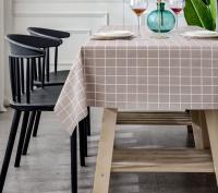Mantel de rejilla impermeable para mesa, Protector Rectangular a prueba de polvo para cocina, comedor, a prueba de aceite - details 23