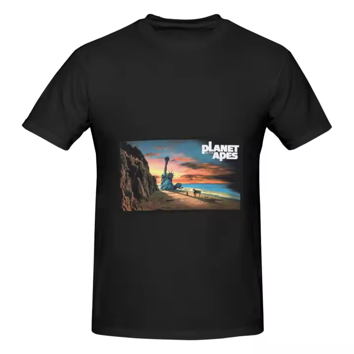 Camiseta de algodón para hombre y mujer, camisa de Planet Of The Apes Liberty - 1