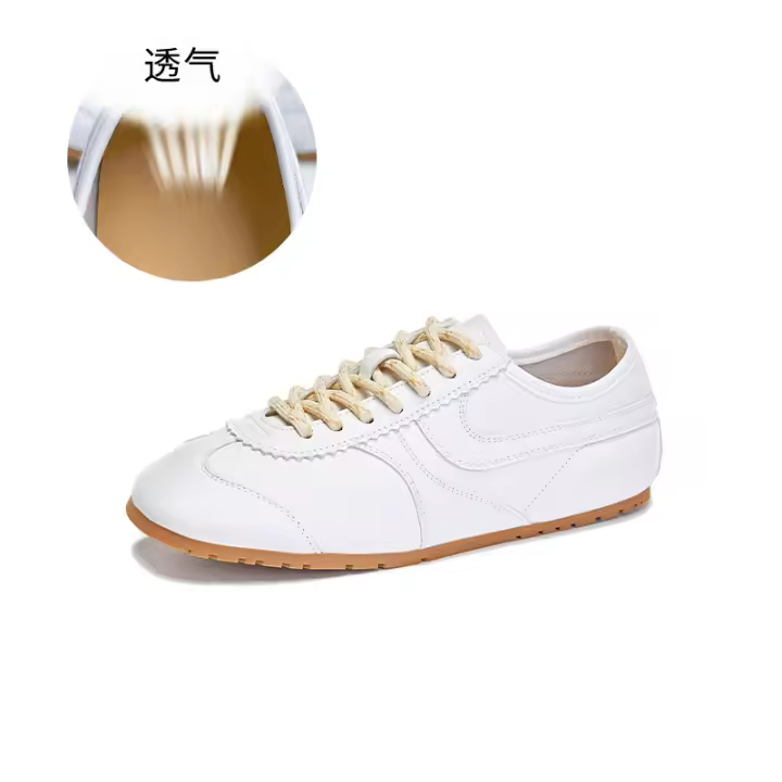 Forrest Gump-zapatos de suela plana para mujer, zapatillas informales, de color sólido, tid, 2024 - 1