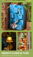 Kit de Jardín de Casa Robotime Rolife Inserción de Estante de Libros Fácil - details 6