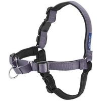 PetSafe Lujo para Perros Arnés Deluxe Easy Walk, pequeño, Gris Acero, Nailon, Pequeño (Paquete de 1) - details 3