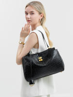 Bolso nuevo bolso de mano de gran capacidad para mujer bolso de hombro con textura - details 12