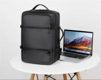 Mochila de viaje impermeable para hombre, morral escolar para ordenador portátil de negocios, de 15,6 pulgadas, con carga USB - details 13