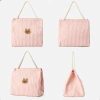 Maternidad lindo oso ligero portátil bolsos momia al aire libre almacenamiento de pañales bolsas de almuerzo aisladas - details 3