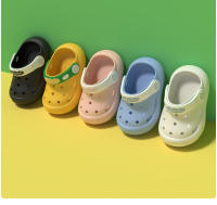 Zapatos de agujero de gato de dibujos animados, zapatillas antideslizantes de suela blanda para bebé, playa, bebé, niños, zapatillas frías - details 15