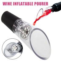 Vertedor inflable de plástico para vino tinto, vertedor rápido, aireador profesional de vino blanco - details 0