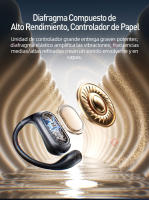 2025 SANLEPUS Auriculares Inalámbricos Bluetooth 5.4 | Oreja Abierta Ultra Ligeros para Deporte | Ideales para Correr/Gimnasio | 45h Duración | Compatible iPhone/Android/Xiaomi - details 5