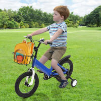 Bicicleta infantil de 14 pulgadas para niños y niñas, para niños de 3 a 7 años, con altura ajustable - details 0
