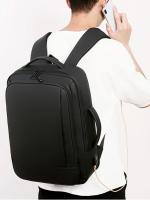 Mochila impermeable con carga USB para hombre, bolso multifuncional para ordenador portátil, bolsa de negocios portátil - details 11