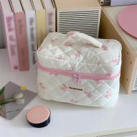 Bolsa de cosméticos de maquillaje portátil, bolsa de transporte ligera con cremallera, regalo perfecto para madre y novia - details 4