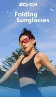 SCVCN Gafas de Sol Plegables Anti-Niebla, Photochromáticas, Ligeras para Ciclismo Unisex - details 0