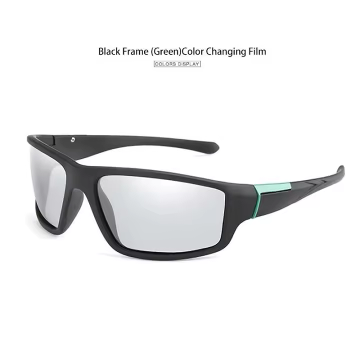 Gafas de sol fotocromáticas para hombre, gafas deportivas para motocicleta, gafas de seguridad polarizadas para pesca - 1