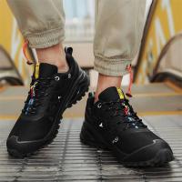 Zapatos de senderismo para hombre y mujer, calzado deportivo de cuero - details 18